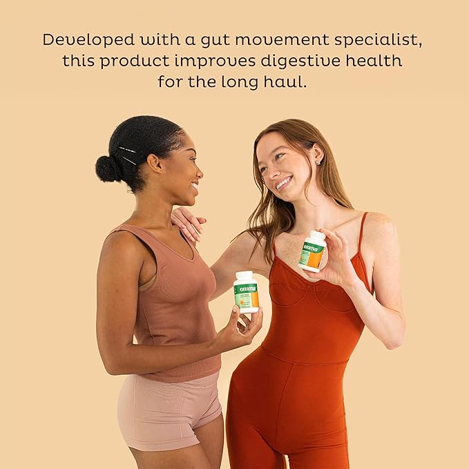 Emma Gut Health - 4 Pack - Gas and Bloating Relief, Constipation, Leaky Gut Repair - Gut Cleanse & Restore Digestion - Regulate Bowel Movement. Probiotics and Laxative Alternative, 240 Capsules