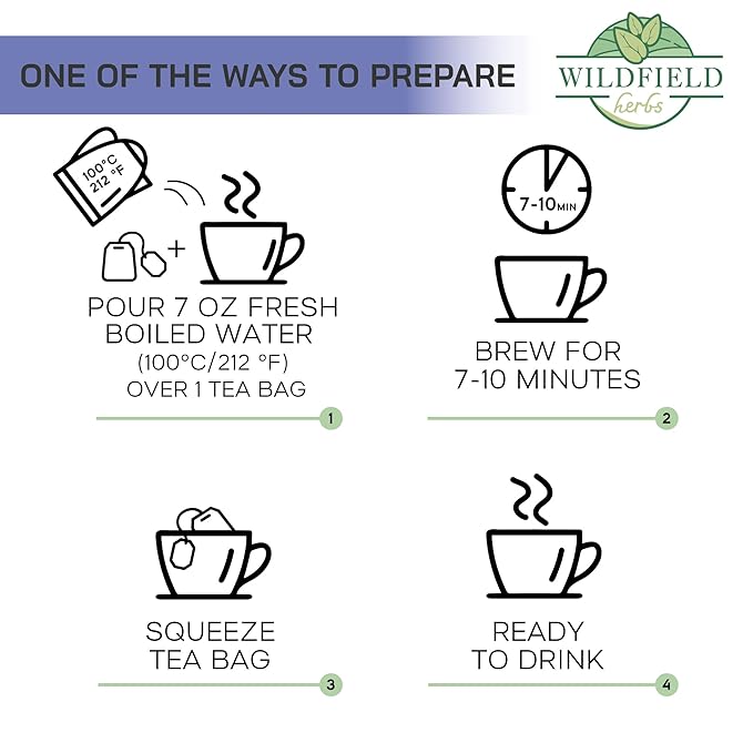 20 Bags Goat’S Rue Goat'S Goats Rue Herb Tea (Galega Officinalis L.) - 20 Count 1.5 g Tea Bags Blood Sugar French Lilac Ruda De Cabra