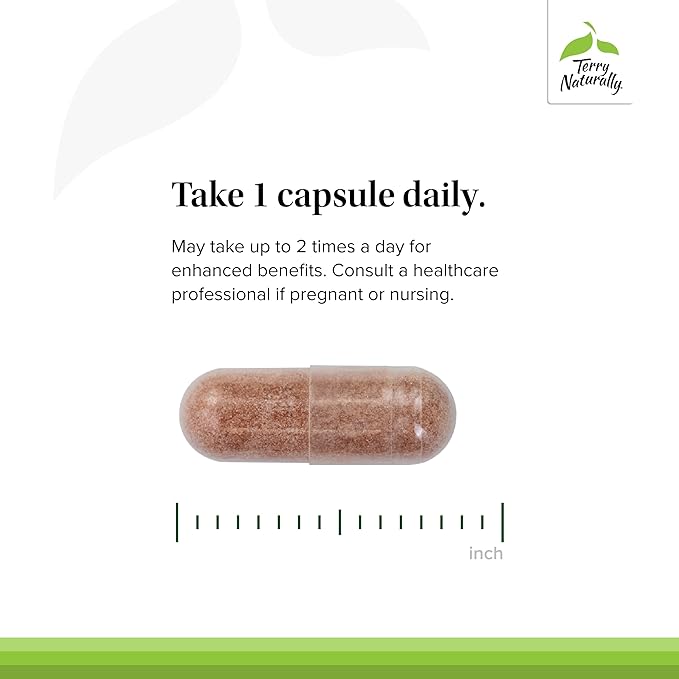 Terry Naturally Clinical OPC - Cardiovascular Health & Focus Support Supplement - Dietary Supplement with Grape Seed Extract & Sunflower Lecithin - Immune Support Supplement - 300 mg, 60 Capsules