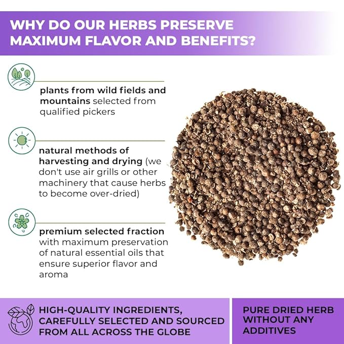 4 oz. Chaste Tree Berry Сhasteberry Tea Chaste Tree Berry Tea Herb (Vitex Agnus-Castus) - 113g Herbal Vitex Sauzgatillo