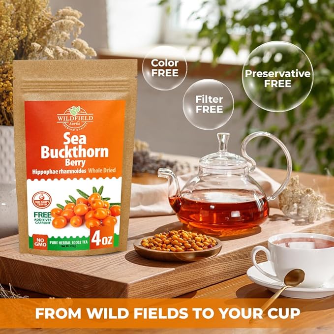 4 oz. Buckthorn Bark Herbal Tea (Frangula alnus) – 113g Dried Buckthorn Bark Tea Corteza de Arraclán