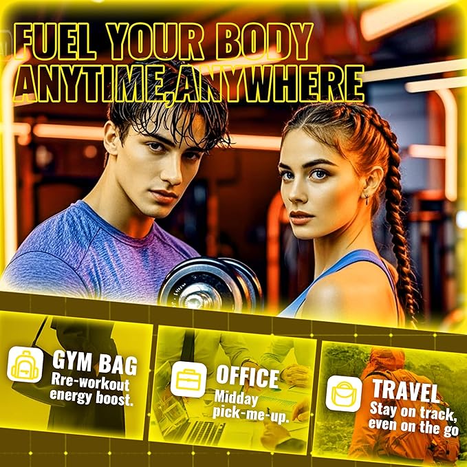 Zipvit Creatine Monohydrate Gummies (5g) – Pre-Workout Energy & Muscle Growth Support for Men & Women | Pineapple Electrolyte Gummies (135 Count)