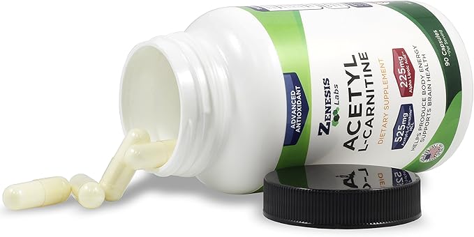 Zenesis Labs Acetyl L-Carnitine with Alpha Lipoic Acid - 90 Capsules