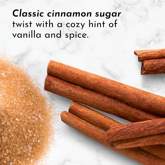 JUST INGREDIENTS Snickerdoodle Protein Powder - Grass-Fed Whey, Plant Proteins, Cinnamon Vanilla - 30 Servings