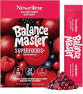 NEWELLME Organic Super Reds Beetroot Powder, Nitric Oxide & Blood Pressure Support, Heart & Circulation, Steady Energy, Sugar Free, Non-GMO, Grape Seed Polyphenols, 14 Sachets, Berry Flavor