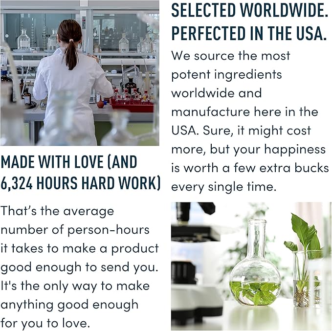 Vegan Collagen Builder Liquid Supplement - Collagen Booster with Vitamin C, Biotin, Hyaluronic Acid & Amino Acids - Organic Fruit & Vegetable Blend - 60ml, 30 Day