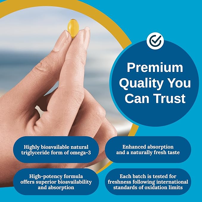 Xtendlife Vegan Omega 3 DHA & EPA - Potent Plant-Based Supplement from Marine Algae - Perfect for Vegans and Vegetarians - 30 Day Supply