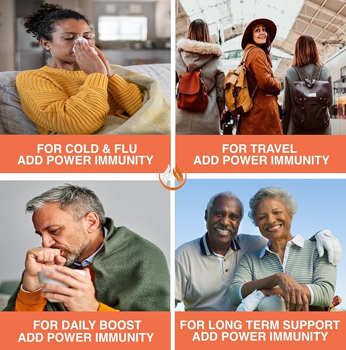 THE ENCLARE NUTRITION Immune Support Vitamins with Vitamin C, Elderberry, Zinc, Echinacea, Turmeric Curcumin, Garlic. 10in1 Immunity Defense Supplement Booster for Adults. Veg Capsules 60ct (3)