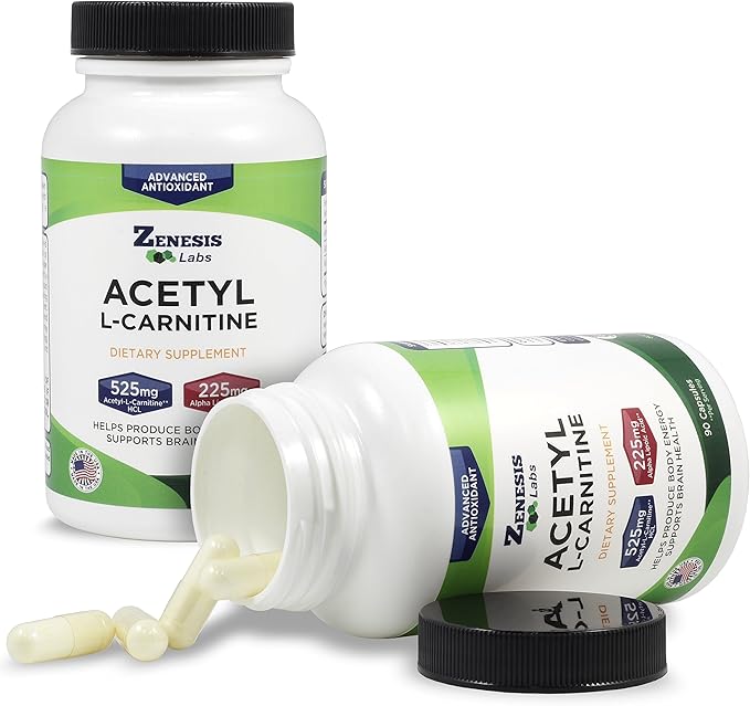 Zenesis Labs Acetyl L-Carnitine with Alpha Lipoic Acid - 90 Capsules