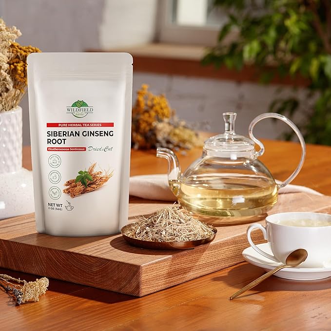 2 oz. Siberian Ginseng Ginseng Root Tea (Eleutherococcus Senticosus) - 56g Herb Tea Siberiano