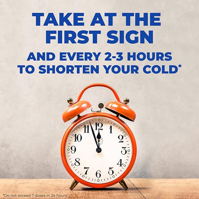 Zicam Zinc Cold Remedy RapidMelts Quick-Dissolve Tablets Lemon-Lime Flavor with Echinacea 25ct