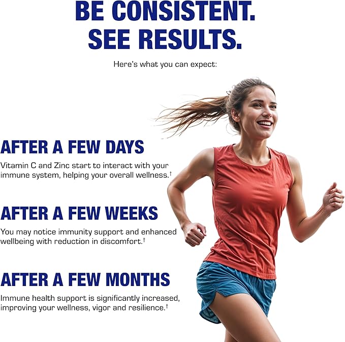 Zinc Lozenges with Vitamin C for Immune Support - High Absorption Vitamin C and Zinc Lozenges for Adults Daily and Seasonal Wellness - Tasty Immune Boost Support - 90 Count (Orange Flavor)