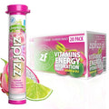 Zipfizz Daily Energy Drink Powder, Dragon Fruit Lime, 20 Pack | 3-in-1 Sustained Energy, Rapid Hydration, and Essential Vitamins | Sugar-Free | Electrolyte Powder | Contains Vitamin B-12 & Antioxidants