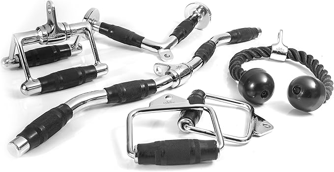 XMARK Functional Trainer with Dual Weight Stacks, All-in-One Cable Machine & Crossover for Full Body Strength Training at Home or Garage Gym