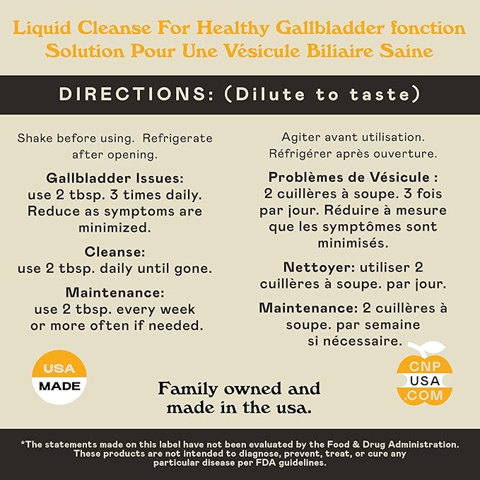 Complete Natural Gallbladder Complete - Liquid Supplement for Gallbladder Support, Liver Cleanse, and Digestive Health with Apple Cider Vinegar, Turmeric, Beet, Digestive Enzymes, Milk Thistle - 16oz