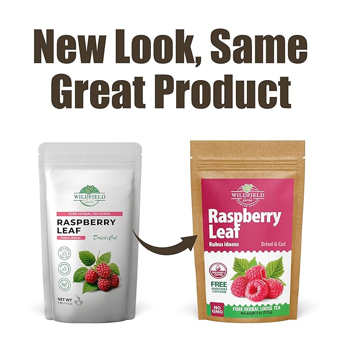 4 oz. Raspberry Leaf Tea Rasberry Leaf Herbs (Rubus Idaeus Folium) - 113g Rasberry Leave Tea Hojas De Frambuesa