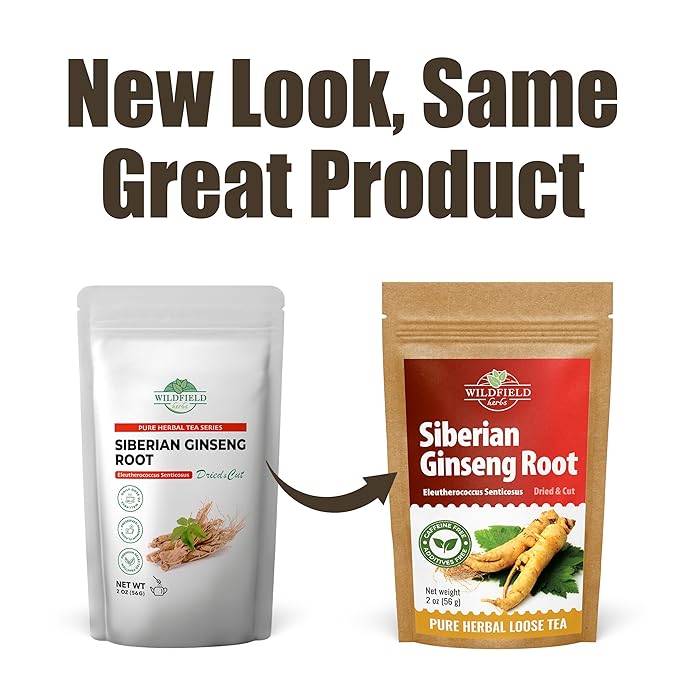 2 oz. Siberian Ginseng Ginseng Root Tea (Eleutherococcus Senticosus) - 56g Herb Tea Siberiano
