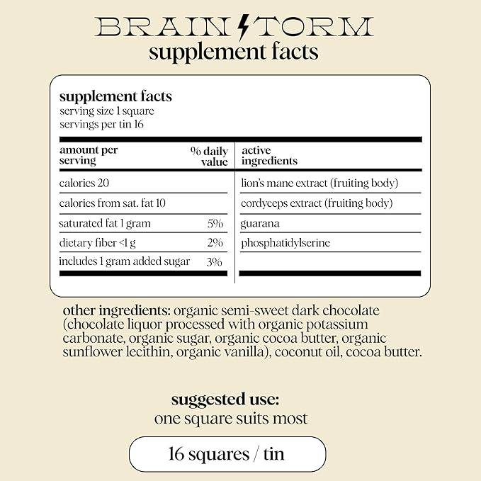 Alice Mushrooms Nightcap + Brainstorm Duo | Functional Mushroom Chocolates | Brainstorm Energy Bites for Focus, Clarity & Cognitive Function | Nightcap Supports Deep Sleep, Calm Mind, Stress Relief