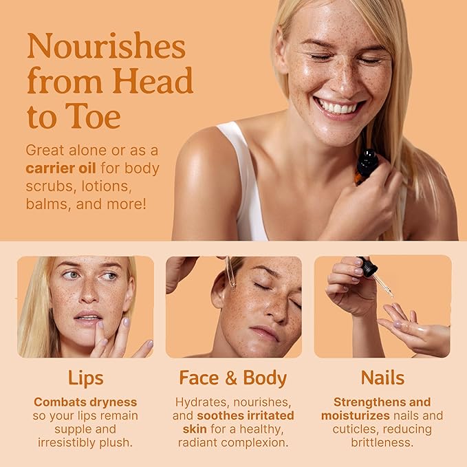 Bella Terra Oils - Organic Evening Primrose Oil 16 oz - Embrace the Enchanting Primrose Nutritional Profile, High in GLA & Fatty Acids, Elevate Your Beauty Routine