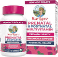 MaryRuth Organics Prenatal Vitamins for Women | USDA Organic Prenatal Gummies | Postnatal Vitamins for Women Breastfeeding | Methylfolate 800 mcg DFE | Iodine | Vegan | Non GMO | 30 Servings