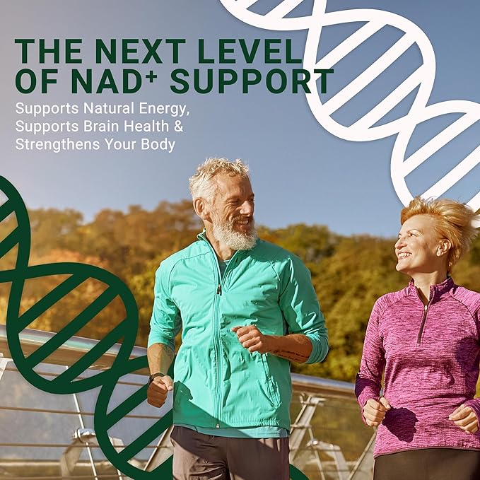 NMNH NAD Supplement - 250mg, 30 Count Liposomal NAD+ Supplement for Cellular Health & Energy - GMP Certified Advanced Reduced Form of NMN for Superior Stability & Absorption