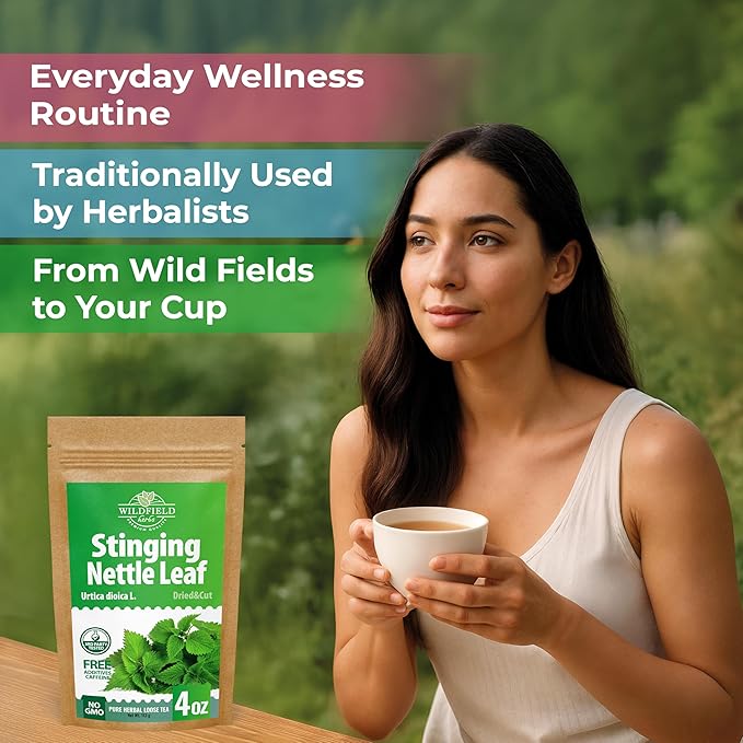 4 oz. Nettle Root Dried Stinging Herbal Tea - 113g Stinging Nettle Root Herb Tea Raíz De Ortiga