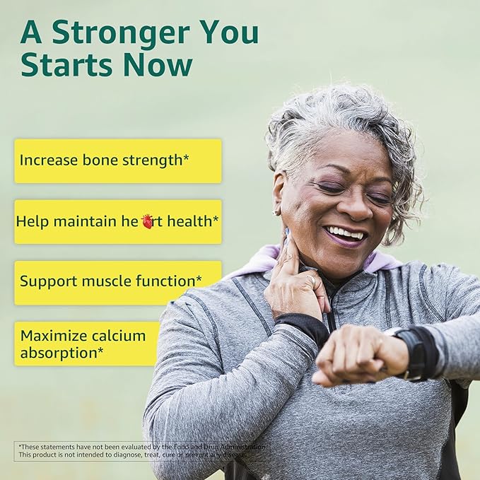 (2 Pack) Calcium Gummies for Women, Sugar Free Calcium Supplement from Sustainable Algae (3rd Party Tested) with Vitamin D3 K2, C, Zinc, Boron, Manganese for Bone Strength, Calcium Absoption, Vegan