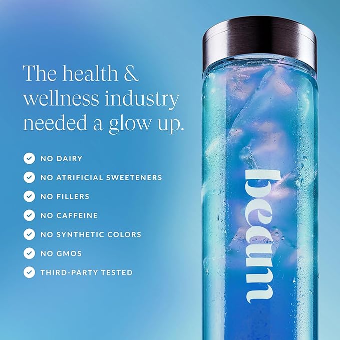 Beam Glow, Hormone Balance for Women, Cortisol Support for Women, Thyroid Support Powder with Selenium, Bromelain and Chasteberry, PMS Relief, Hair Skin & Nails, Health and Wellness Gift, 15 Servings