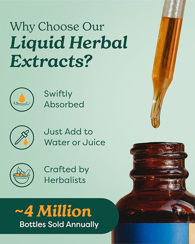 Herb Pharm Certified Organic Oat Seed Liquid Extract for Nervous System Support, Organic Cane Alcohol, 1 Fl Oz