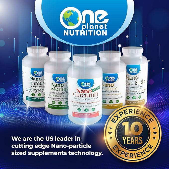 Nano Grape Seed Extract 250 mg Veggie Capsules (120 Servings), Nano for Enhanced Absorption, Supports Antioxidant Health for Vascular Health, Non-GMO, Vegan, Gluten Free