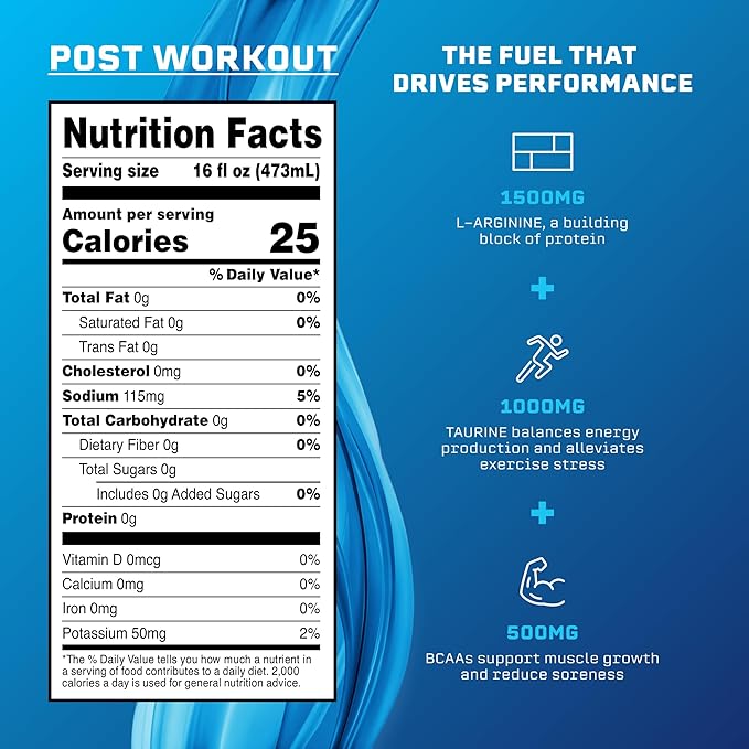 Syncron Post Workout Electrolyte Drink Endorsed by Shohei Ohtani, No Sugar, Aspartame or Artificial Sweeteners, Made with Real Fruit Juice, Taurine, L Arginine & BCAAs, Grapefruit, 6 Pack, 16 oz