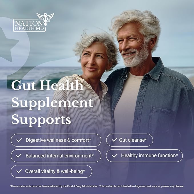 Cleanse24 - Gut Cleanse & Digestive Support Supplement - with Onion, Garlic, Turmeric, Papaya, Black Walnut, Sweet Wormwood Powder, Olive Leaf Extract - 180 Capsules