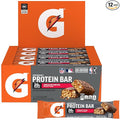 Gatorade Whey Protein Bars, Chocolate Pretzel, 2.8 oz bars (Pack of 12, 20g of protein per bar)