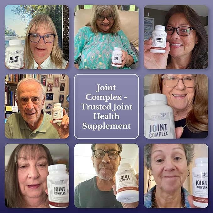 Joint Complex - Joint & Cartilage Health - Joint Support Supplement with Calcium, NEM Eggshell Membrane, Boswellia Serrata - Knee Supplements for Men & Women, 30 Capsules
