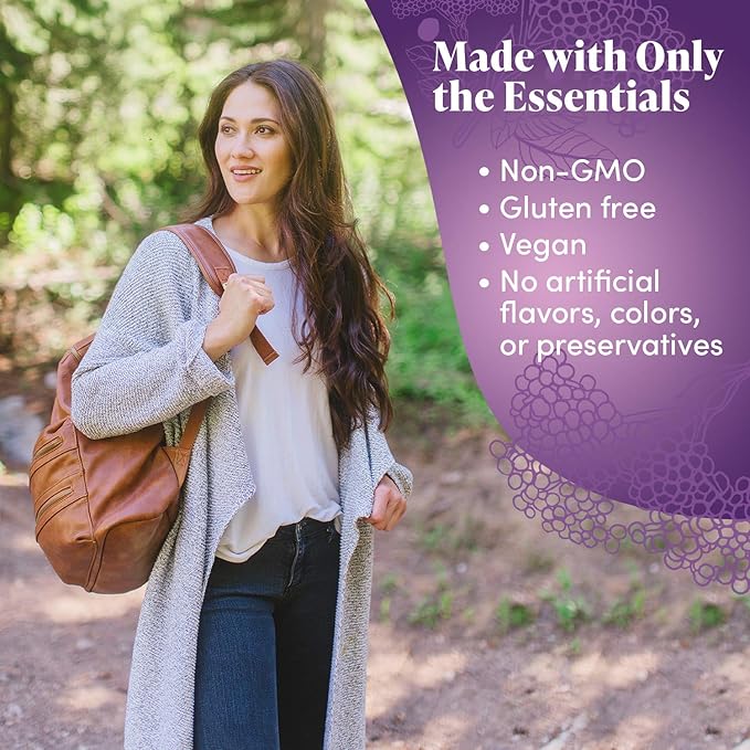 ZAND Elderberry Zinc Immunity Gummies with Vitamin C | Year-Round Immune Support for Children & Adults | 60ct, 30 Serv. (Pack of 2)