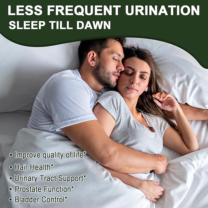 2Pack Organic Saw Palmetto - Prostate Health Supplements for Men with Ashwagandha Root, Stinging Nettle, Pumpkin Seed, Prostate Defend Propnietary Blend, DHT Blocker, 240 Count