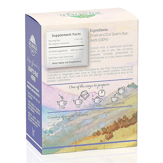 1.8 oz. Goat’S Rue Goat'S Goats Rue Herb Tea (Galega Officinalis L.) - 50 g Herbal Tea French Lilac Ruda De Cabra