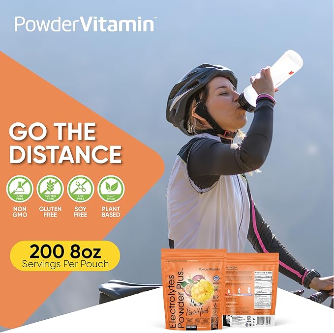 PowderVitamin Electrolytes Powder Plus (100 Servings) Strawberry Cucumber Electrolyte Powder Zero Calorie Keto,0Sugar, No Maltodextrin,1000mg Potassium,120mg Calcium,120mg Magnesium, Hydration Powder