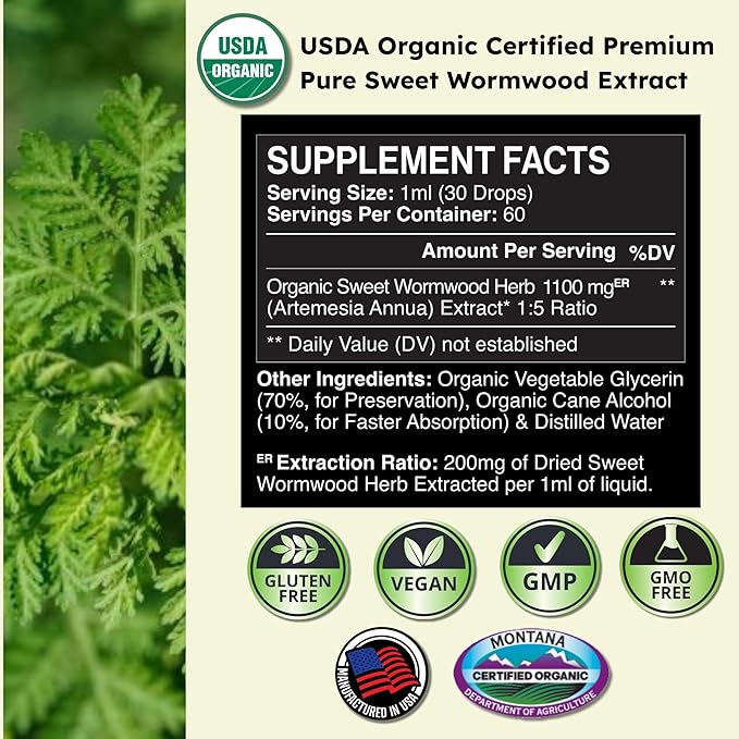 Zenmen Herbal Cleanse Tincture - Green Black Walnut, Sweet Wormwood & Garlic Bundle