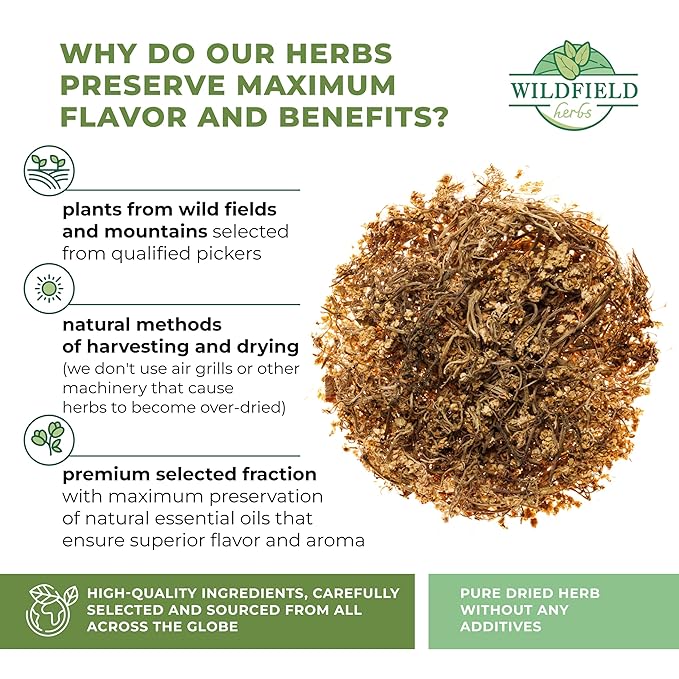 4 oz. Dried Elderflower Tea Herbal Tea (Flores Sambuci Nigrae) - 113g Elder Flower Herb Espino Blanco