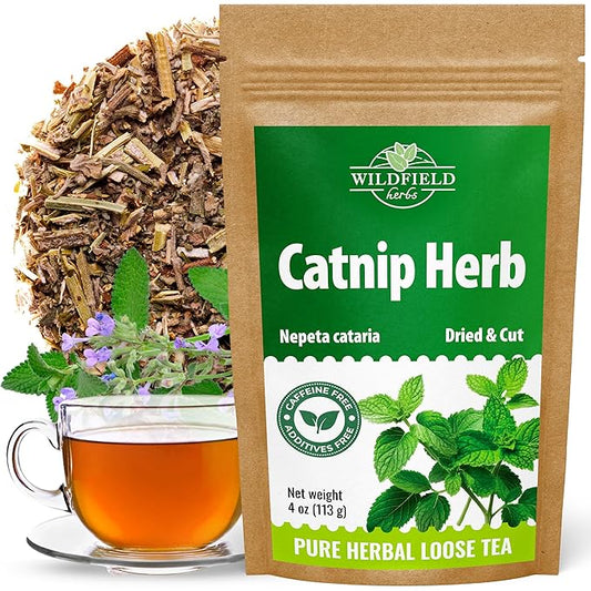 4 oz. Catnip Tea Catnip Herb Tea (Nepeta L.) - 113g Cat Nip Herb Hierba Gatera