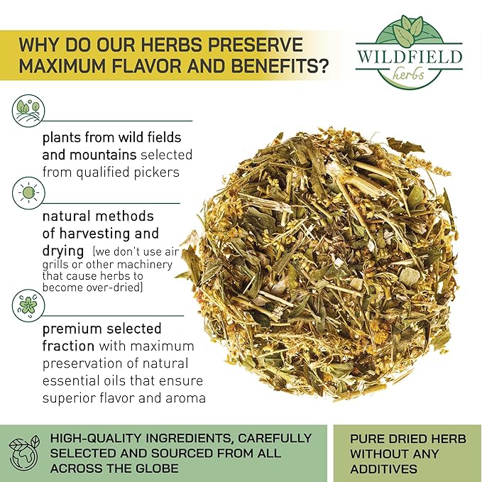 4 oz. Goldenrod Tea Herb Golden (Solidago Virgaurea L.) - 113 g Dried Golden Rod Herbs Herbal Tea