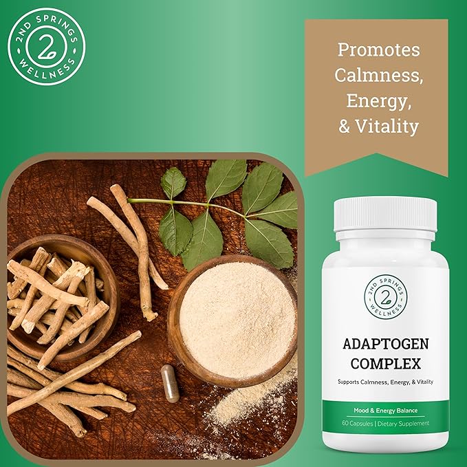 Adaptogen Complex & Vitamin D3+K2 Chewables Bundle