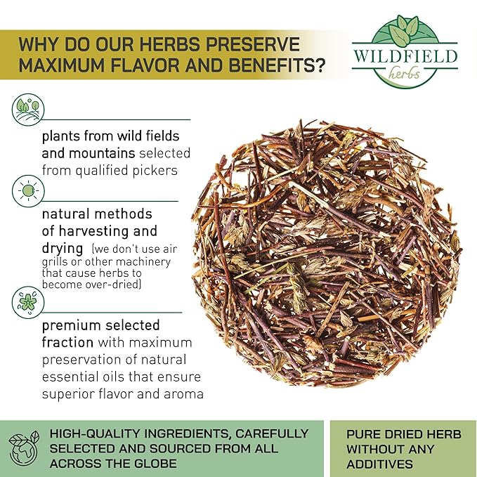 1.8 oz Eyebright Herb Tea Eyesight Tea (Euphrasia) -Tea Bags Eye Bright 50g