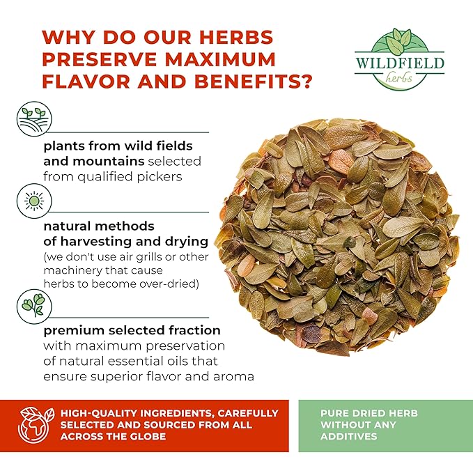 30 Bags Uva Ursi Leaf Uva Ursi Tea Herbal (Arctostaphylos Uva-Ursi) - 30 Count 1.5g Tea Bags Ursa Bag Uva-Ursi Herb Arctostaphylos Uva-Ursi