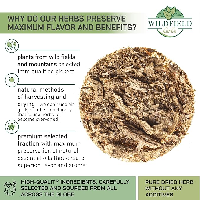 4 oz. Angelica Root Bulk Herb Herbal Tea (Angelica Archangelica) - 113g Herb Tea Raiz De Angelica