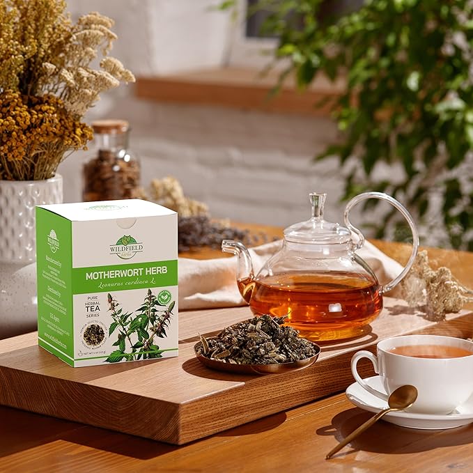 4 oz. Motherwort Tea Dried Motherwort Herb Tea (Leonurus Cardiaca) - 113g Leonurus Cardiaca (Cola De León)