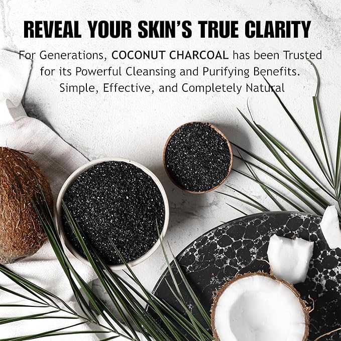 Activated Charcoal powder 100g | Coconut Charcoal Powder For face and Skin | | Derived from Coconut Shell | Removed dead skin, Impurities and Detoxify Skin