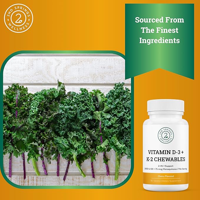 Adaptogen Complex & Vitamin D3+K2 Chewables Bundle