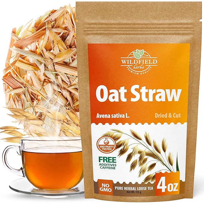4 oz. Oatstraw Tea Oat Straw Herb Tea (Avena Sativa L.) - 113g Oat Straw Herb Hierba De Paja De Avena